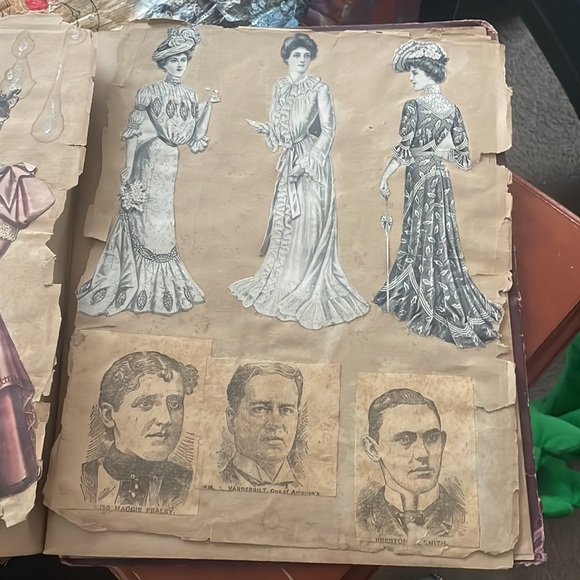 Antique early designer of fashion industry album scrapbook - Picture 11 of 17